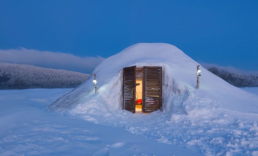 Bayerischen-Wald-igloo